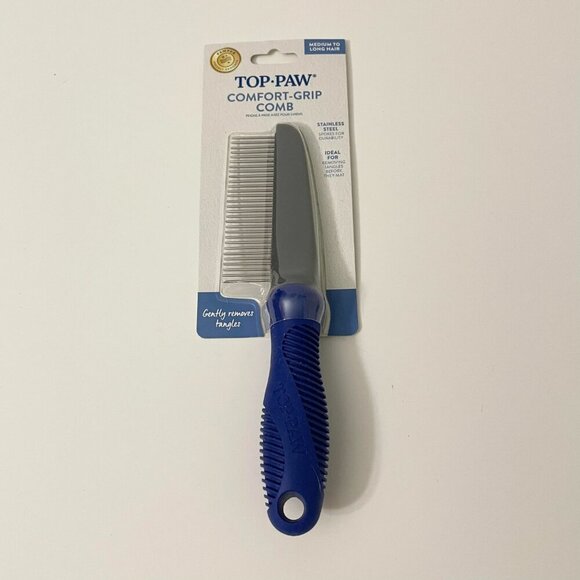 Top- Paw Comfort Grip Combs Ideal For Tangles Medium To Long Hair - Picture 2 of 10